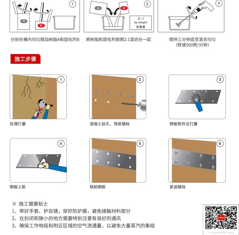 包钢罗江粘钢加固施工过程